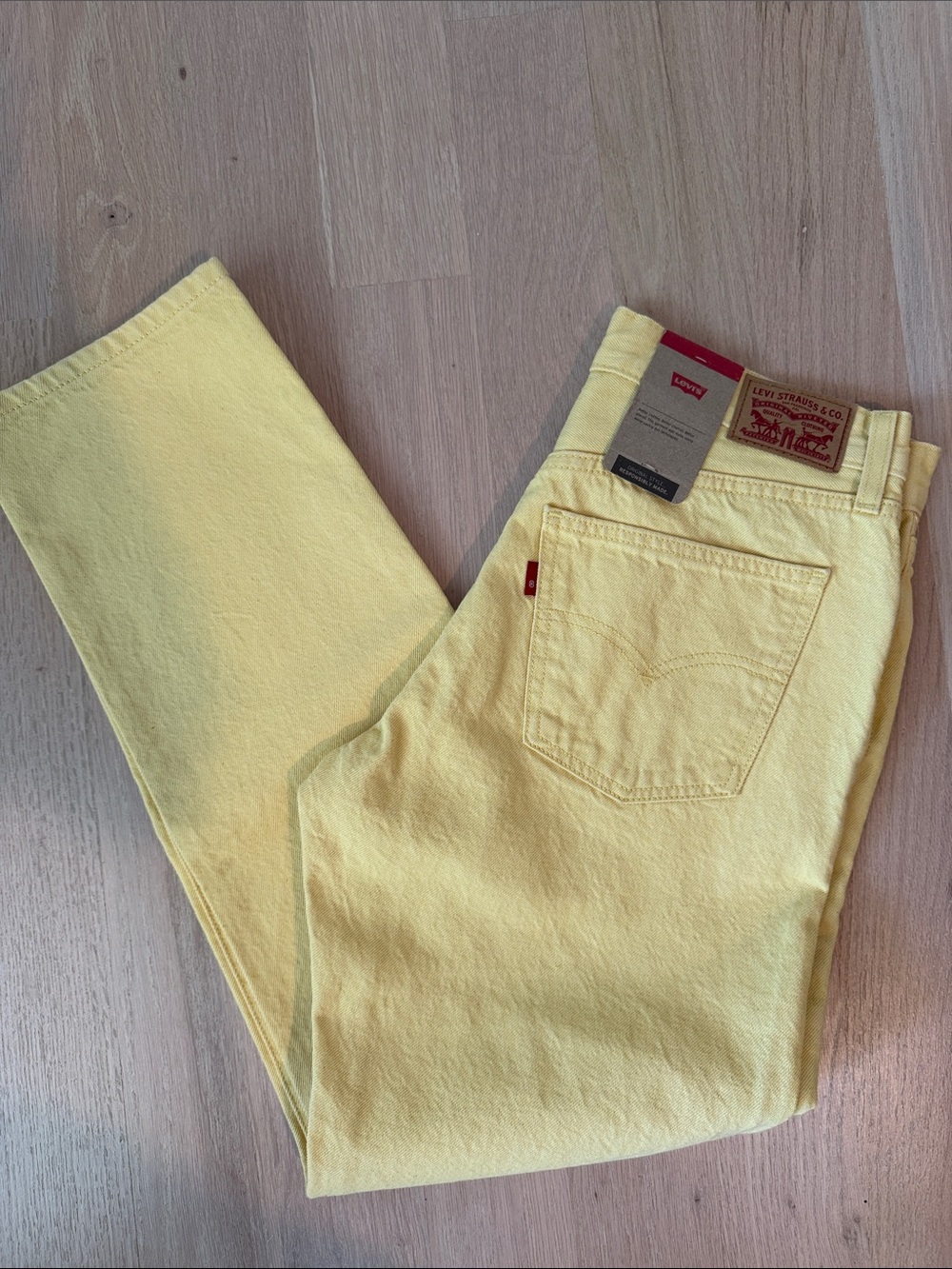 Levi's Yellow Denim Pants